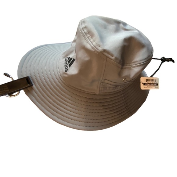 Adidas Gray Aeroready Bucket Hat Unisex O/S - Picture 10 of 14